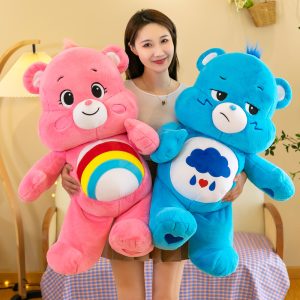 O1CN012H4BNV1txr0IjCpG3_2216294875969-0-cib.jpg Creative rainbow love bear cute doll doll pillow rag doll cartoon cute plush birthday gift