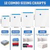 Vacuum storage compression bag extraction large quilt storage bag household hanging clothes quilt vacuum finishing