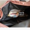 O1CN015ZjEli27ezVBOw7oh_2219458237823-0-cib.jpg New Korean version of large capacity travel bag women's handbag men's travel bag nylon fabric waterproof travel gym bag