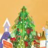 O1CN016ce8a71LmgPM3amNQ_2620801342-0-cib.jpg Custom Christmas three-dimensional greeting card creative paper carving holiday decoration ornament bronzing Yuanshan town 3D blessing card model