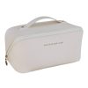PU Pillow Makeup Bag Travel Large Capacity Toiletry Bag Desktop Cosmetic Organizer Pouch High-Value Storage Bag