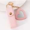 O1CN01GXqu7z1Zx8HAkXWMj_2220072493260-0-cib.jpg Change lipstick bag creative mirror keychain small pendant PU leather car bag