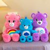 O1CN01Il4WrW1txr0NrBXDk_2216294875969-0-cib.jpg Creative rainbow love bear cute doll doll pillow rag doll cartoon cute plush birthday gift