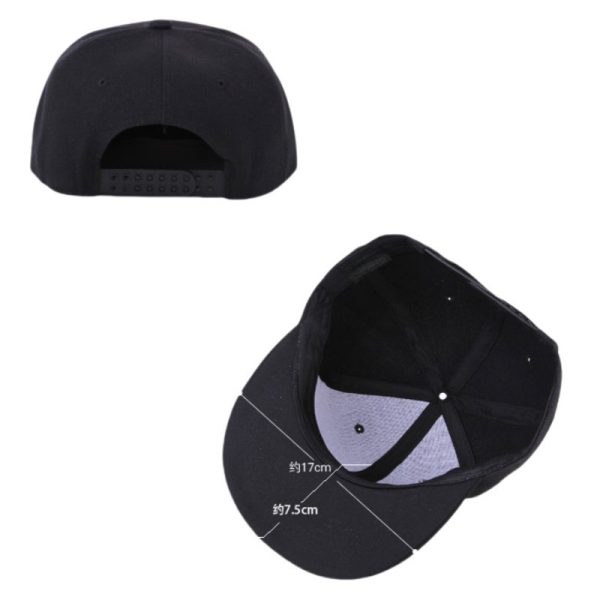 O1CN01KYMdEY1qWszb2cGo2_2219576825504-0-cib.jpg Custom flat edge, six hard-top hip-hop baseball caps, men's and women's street shade caps, summer versatile, casual flat brim