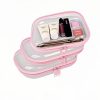 O1CN01LUwbq71tWpnRXFCbA_2217762715910-0-cib.jpg Custom PVC Clear Cosmetic Organizer Thickened EVA Toiletry Pouch with Zipper Custom Travel Storage Bag