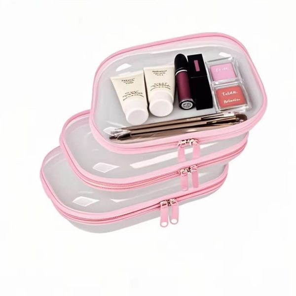 O1CN01LUwbq71tWpnRXFCbA_2217762715910-0-cib.jpg Custom PVC Clear Cosmetic Organizer Thickened EVA Toiletry Pouch with Zipper Custom Travel Storage Bag