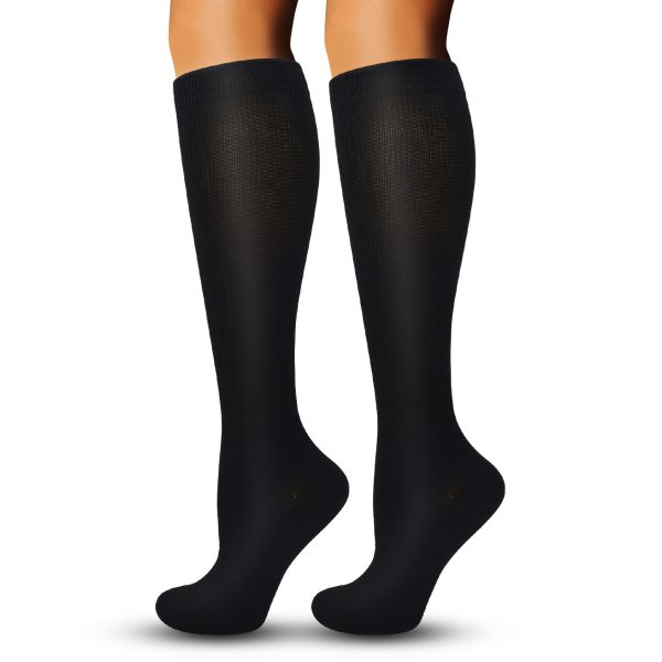 O1CN01NKuaAK2Fgpze0yfOS_2212238238910-0-cib.jpg Solid color sports compression stockings Anti-varicose compression stockings Running compression stockings Suitable for nurses Wrap the calf