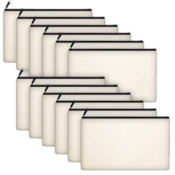 O1CN01NXAkxR25caCL24Qk4_2217898087547-0-cib.jpg Canvas zipper pen bag DIY simple zipper bag hand-painted graffiti cotton bag stationery storage pen