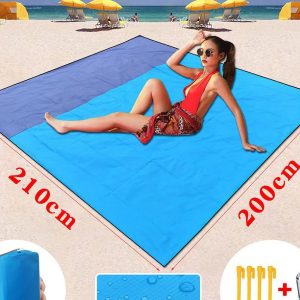 Outdoor folding portable beach mat outdoor camping mat moisture proof beach mat picnic blanket floor mat tent carpet mat