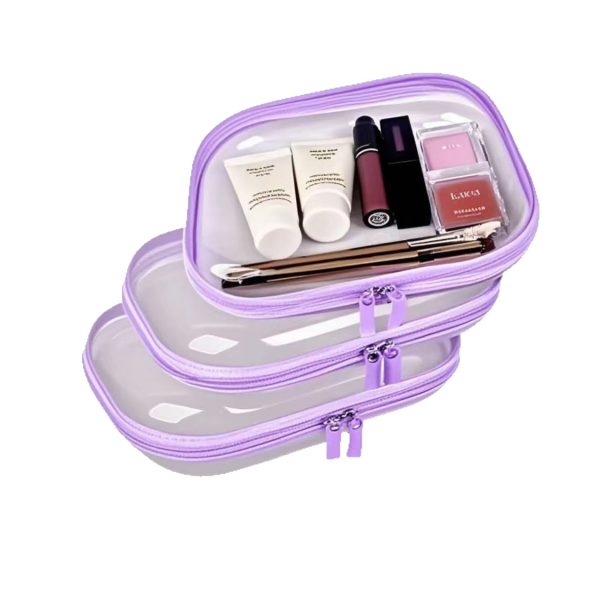 O1CN01RS9j9y1tWpoJX7bHt_2217762715910-0-cib.jpg Custom PVC Clear Cosmetic Organizer Thickened EVA Toiletry Pouch with Zipper Custom Travel Storage Bag