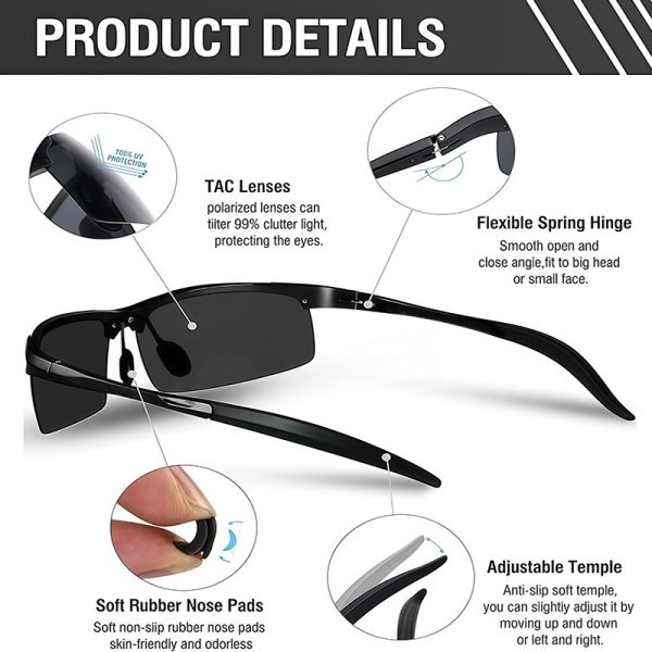O1CN01RysYPX1fvefn2swMS_2218340884069-0-cib.jpg Men's polarized sunglasses UV400 metal half frame sunglasses outdoor sports driving fishing sunglasses