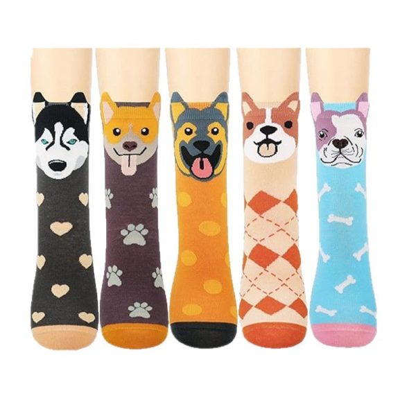 O1CN01U6yKbG1iQutSifUkK_2668854408-0-cib-1.jpg Custom Women's 3D Ear Owl Cartoon Animal Socks Fall/Winter Extra-Long Cotton Socks