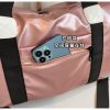 O1CN01XFsHlQ27ezVASyPhG_2219458237823-0-cib.jpg New Korean version of large capacity travel bag women's handbag men's travel bag nylon fabric waterproof travel gym bag