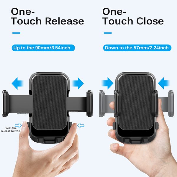 O1CN01YB3DPR1rbkeWoYMSY_2215430735650-0-cib-1.jpg Car mobile phone holder for car suction cup type air outlet navigation support support clip in the car pasted on the car