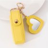 O1CN01ZtildD1Zx8H9f7lS7_2220072493260-0-cib.jpg Change lipstick bag creative mirror keychain small pendant PU leather car bag