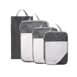 Hot-selling travel compression storage bag portable travel bag simple solid color storage bag