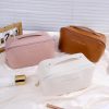 PU Pillow Makeup Bag Travel Large Capacity Toiletry Bag Desktop Cosmetic Organizer Pouch High-Value Storage Bag