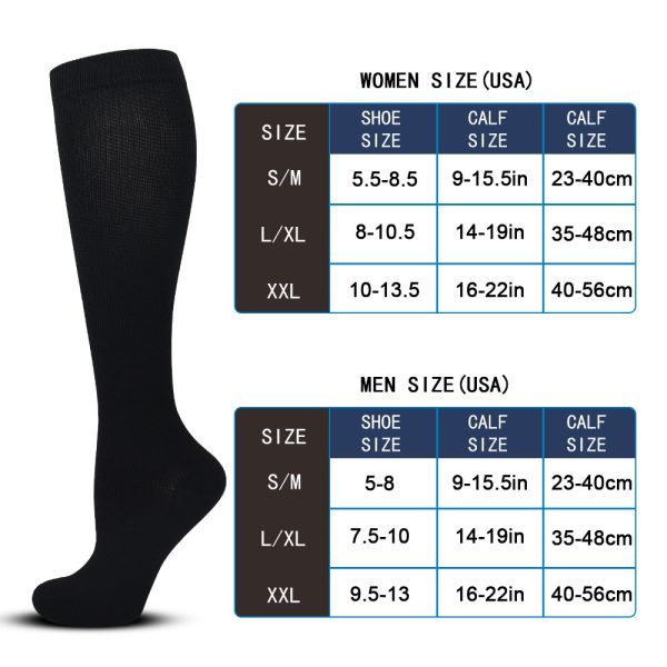 O1CN01irRwdq2FgpzfFxkCD_2212238238910-0-cib.jpg Solid color sports compression stockings Anti-varicose compression stockings Running compression stockings Suitable for nurses Wrap the calf