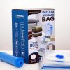 Vacuum storage compression bag extraction large quilt storage bag household hanging clothes quilt vacuum finishing