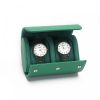O1CN01qU34qq1WvoFdPZJKz_2218994932851-0-cib.jpg Luxury wristwatches in a green watch box, premium watch storage display, and gift set.