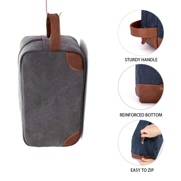 New Vintage Men's Toiletry Bag Large Capacity Multifunctional Portable Portable Storage Bag Spot Wholesale