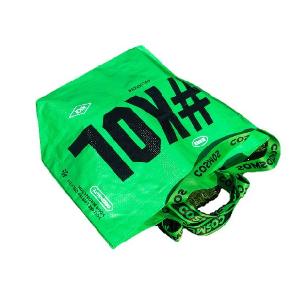 O1CN01xZlY0N1Bs2nKHJQWV_0-0-cib.jpg Portable plastic woven bags pp company promotional advertising bags conspicuous bags woven bags custom exhibition tote bags